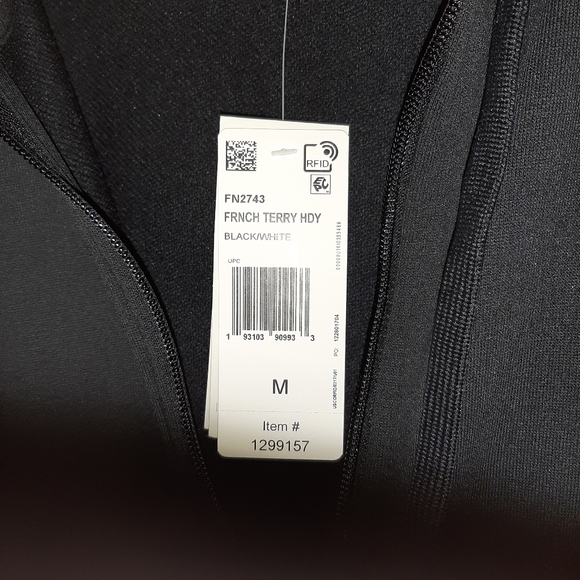 SOLD ^ Adidas French Terry Hoodie Climalite M - Picture 7 of 7